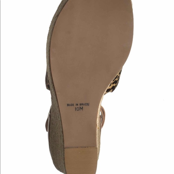 Matisse Roma Tan leopard espadrilles sandals 10 - Picture 6 of 12